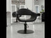 Friseurstuhl in eleganter Schwarz-Farbe, Luxuriöser Friseur stuhl Glam - Tiptop - Einrichtung