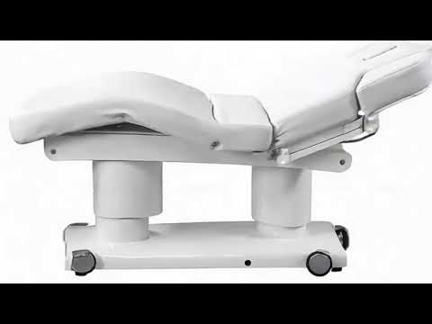 Elektrische Massageliege mit 4 Motoren, Massagetisch mit Heizfunktion, Behandlungsliege Qaus Warm - Tiptop - Einrichtung