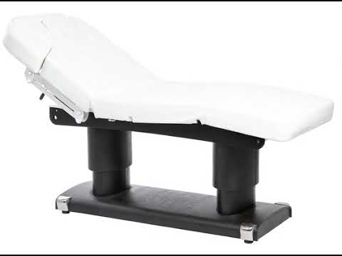 Elektrische Massageliege mit 4 Motoren, Massagetisch mit Heizfunktion, Behandlungsliege Qaus Warm - Tiptop - Einrichtung