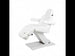Fußpflegestuhl elektrisch mit 3 Motoren, Pediküre stuhl medial in Weiß - Tiptop - Einrichtung