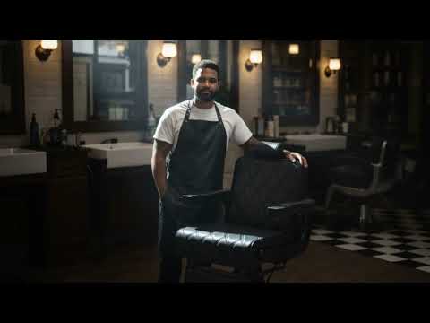 3x Barber stuhl in Schwarz, Herren Friseurstuhl Gon, Barbershop stuhl mit innovativem Design - Tiptop - Einrichtung