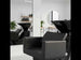 Friseur Waschbecken mit ergonomischem Schwarz, Friseurwaschbecken Knot - Tiptop - Einrichtung