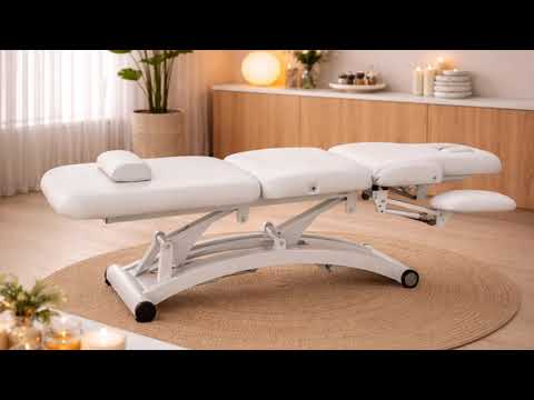 Elektrische Massageliege mit 3 Motoren, Behandlungsliege für Physiotherapie, Massagebank Sphen - Tiptop - Einrichtung