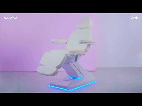 Elektrische Kosmetikliege mit 4 Motoren, Behandlungsliege, Kosmetikstuhl Oasis - Tiptop - Einrichtung