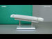 Elektrische Massageliege mit Heizfunktion, LED, 4 Motoren, Kopfstütze mit Gesichtsaussparung, höhenverstellbar 68–93 cm.