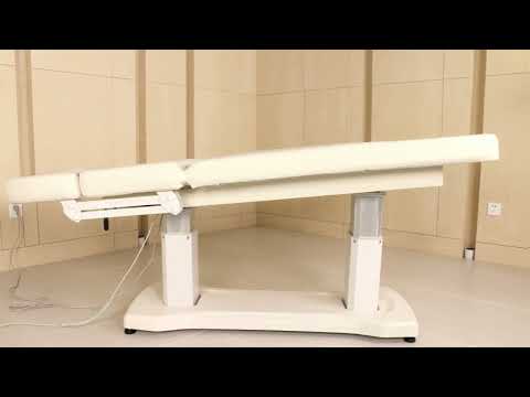 Elektrische Spa-Massageliege mit 4 Motoren, Behandlungsliege Murz in Weiß - Tiptop - Einrichtung