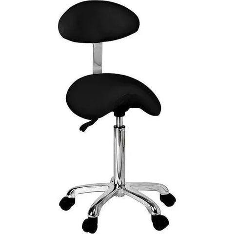 Sattelhocker mit Rückenlehne Oran-Plus , mit ergonomischer Rückenlehne und verstellbarer Höhe - Tiptop - Einrichtung