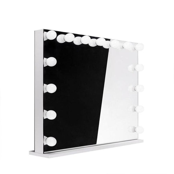 Schminkspiegel, Kosmetikspiegel mit Licht 120 × 80 cm - Tiptop - Einrichtung