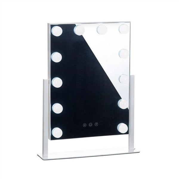 Schminkspiegel, Kosmetikspiegel mit Licht 30 × 41 cm - Tiptop - Einrichtung