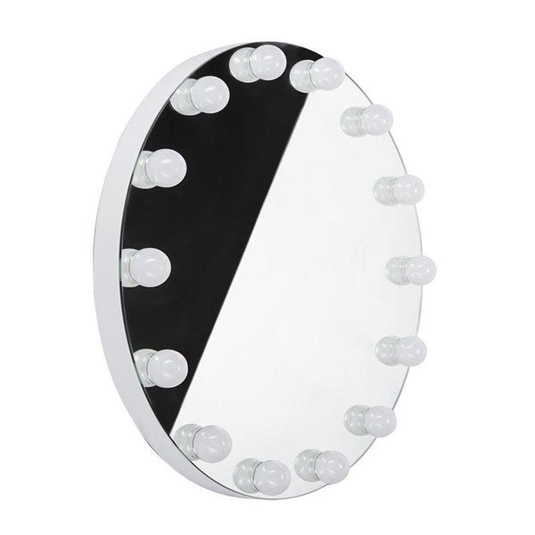 Schminkspiegel, Kosmetikspiegel mit Licht, Durchmesser 70 cm - Tiptop - Einrichtung