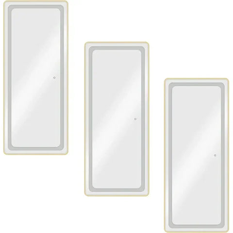 3er-Pack Friseur Bedienplatz Set mit mit Dimmer, LED-Beleuchtung, Friseurarbeitsplatz Lush für perfekte Lichtstimmung im Salon