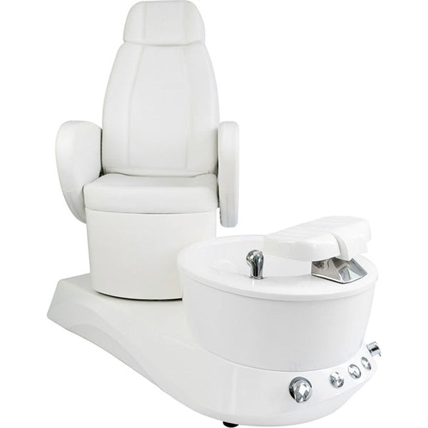 SPA Pediküre Sessel mit Massage Ava in Weiß - Tiptop - Einrichtung