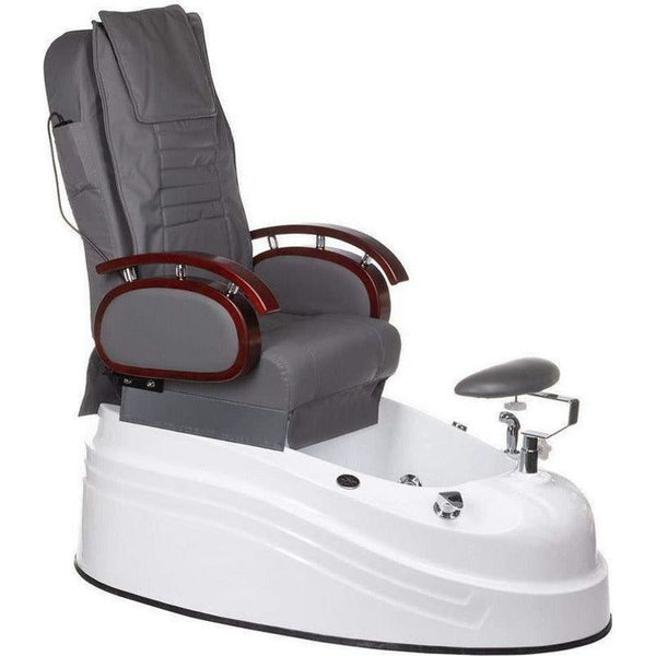 SPA Pediküre Sessel mit Massage BR-2307 in Grau - Tiptop - Einrichtung