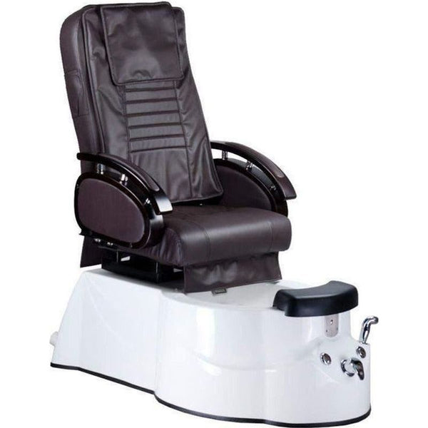 SPA Pediküre Sessel mit Massage BR-3820D in Braun - Tiptop - Einrichtung