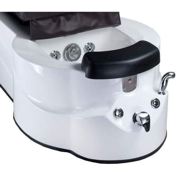 SPA Pediküre Sessel mit Massage BR-3820D in Braun - Tiptop - Einrichtung