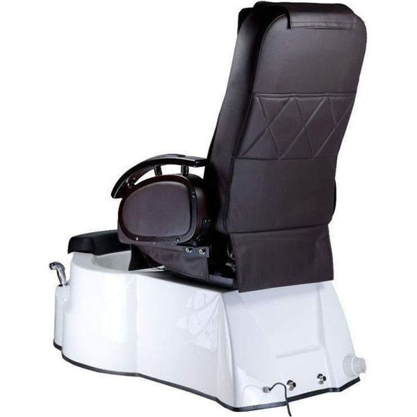 SPA Pediküre Sessel mit Massage BR-3820D in Braun - Tiptop - Einrichtung