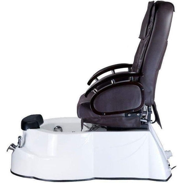 SPA Pediküre Sessel mit Massage BR-3820D in Braun - Tiptop - Einrichtung