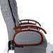 SPA Pediküre Stuhl BR-2307 mit Massagefunktion und Waschbecken in Grau - Hochwertiges Design für Ihr Spa-Erlebnis - Tiptop - Einrichtung