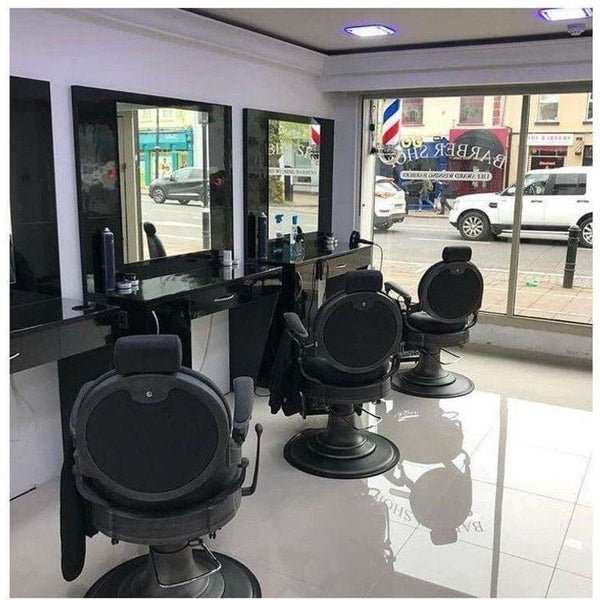 Vorwärtswaschbecken friseur, Barbershop Bedienplatz Oke-be - Herren Friseurstuhl – Vintage Clint - Tiptop - Einrichtung