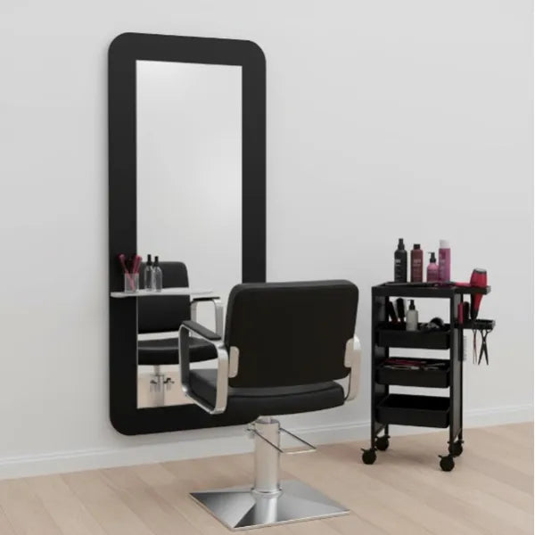 Friseur Bedienplatz mit elegantem Design, Friseurarbeitsplatz Zoel - Tiptop - Einrichtung